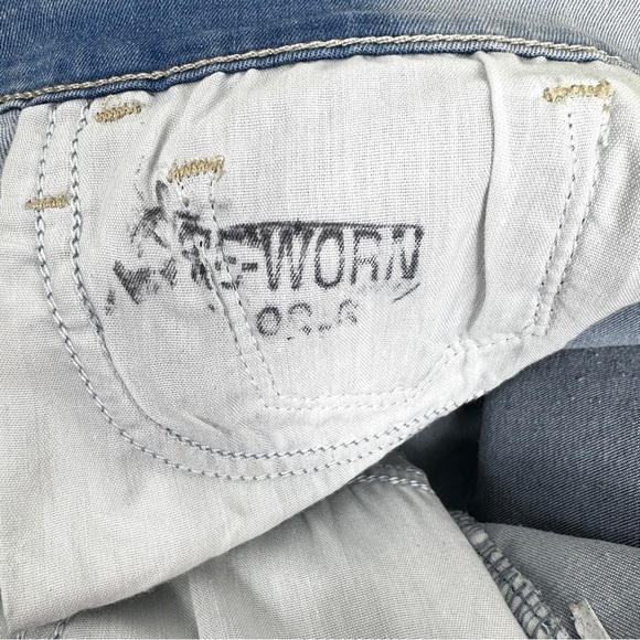 Levi’s 710 Super Skinny Mid Rise Jeans in Light Wash Size 25 - Picture 9 of 11